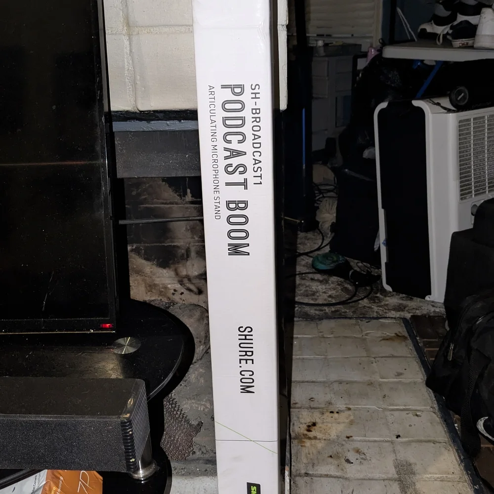 Shure White Articulating Microphone Stand